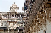 Orchha - the Jahangir Mahal Palace 
